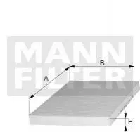 Автозапчастина -FILTER MANN CUK 36 003