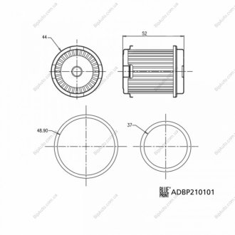 Автозапчастина BLUE PRINT ADBP210101 (фото 1)