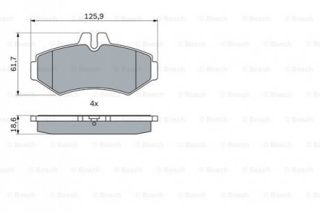 Автозапчастина BOSCH 0 986 424 877 (фото 1)