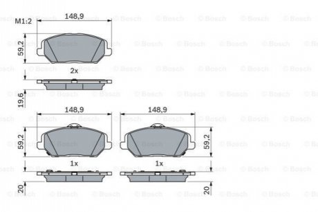 Автозапчастина BOSCH 0 986 424 862 (фото 1)