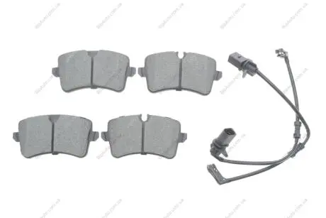 Колодки гальмівні (задні) Audi A8 10- (з датчиками) BOSCH 0 986 494 915