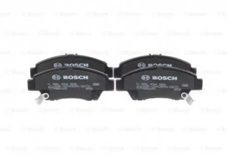 Колодки гальмівні (передні) Honda Jazz 07-/City V 09- BOSCH 0 986 494 896 (фото 1)