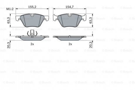 Автозапчастина BOSCH 0 986 424 621 (фото 1)