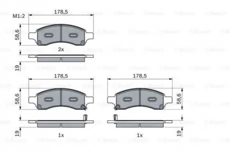 Автозапчастина BOSCH 0 986 494 966