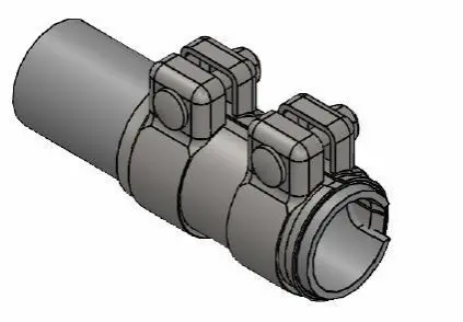 З\'єднувач труб (60,5x95mm) VOLVO C30, C70 II, S40 II, S60 II, S80 II, V40, V50, V60 I, V70 III, V70 III/KOMBI, XC40, XC60 I, XC70 II, XC90 I, XC90 II AUDI A1, A3, A4 B5, A5 1.2-6.0 05.89- WALKER 82166