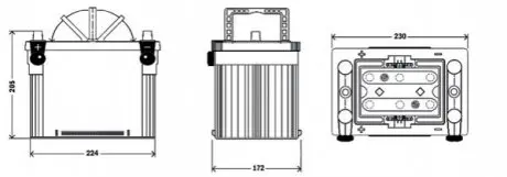 Автозапчастина EXIDE EX900