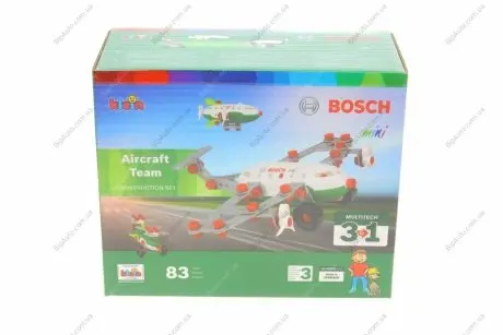 Строительный набор 3-в-1: авиационная команда TM BOSCH 8790