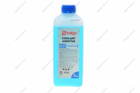 Антифриз (синій) G11 (концентрат) (1kg) SOLGY 503003