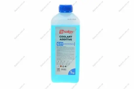 Антифриз (синій) G11 (концентрат) (1kg) SOLGY 503003