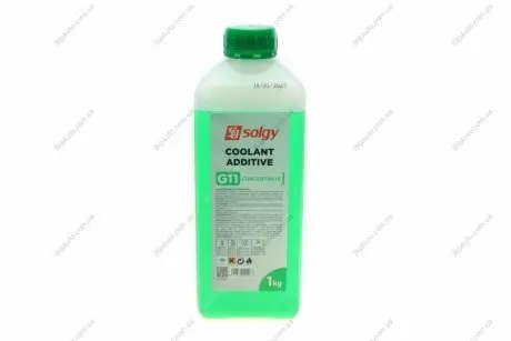 Антифриз (зелений) G11 (концетрат) (1kg) SOLGY 503006