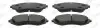 CHEVROLET Тормозные колодки передн.Lacetti, Epica 2.0 Jurid 573718J (фото 2)