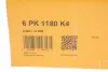 Комплект ГРМ CONTINENTAL Contitech 6PK1180K4 (фото 5)