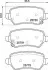 Гальмівні колодки дискові P30 120 BREMBO P 30 120 (фото 1)