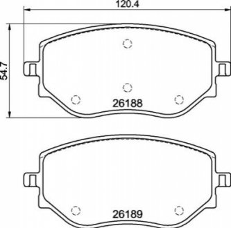 Автозапчастина BREMBO P 68 073