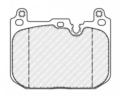Комплект гальмівних колодок передн, MINI (F55), (F56), (F57), CLUBMAN (F54), COUNTRYMAN (F60) 1.2-2.0D 09.13- FERODO FDB5112