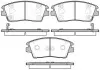 Гальмівні колодки перед Hyundai Tucson 1.6-2.0 14- WOKING P17763.02