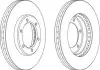 TOYOTA Диск тормозной задн. (285mm) Hiace 89- Jurid 562838JC (фото 2)