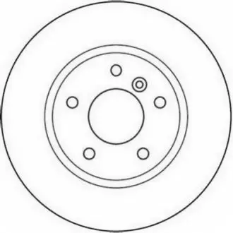 Диск тормозной пер. Range Rover Jurid 562110JC (фото 1)