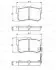BOSCH HYUNDAI Тормозные колодки задние Sonata 91- 0986495121 BOSCH 0986495121