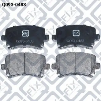 Колодки гальмівні дискові задні Q-FIX Q0930483