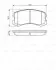 BOSCH Тормозные колодки перед. MITSUBISHI Galant VI 96-03, Lancer 03- 0986495158 BOSCH 0986495158