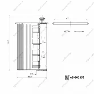 Масляний фільтр BLUE PRINT ADG02159