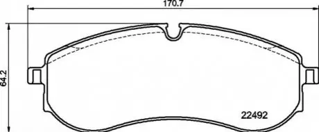 Автозапчастина BREMBO P 85 178 (фото 1)