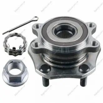 Febi Підшипник ступиці NISSAN Qashqai/X-Trail \'\'F \'\'13>> FEBI BILSTEIN 176248