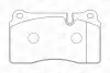 Тормозные колодки передние Land Rover Range Rover Sport / Maserati Quattroporte CHAMPION 573279CH (фото 1)