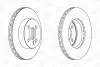 Гальмівний диск передній Mini Cooper (R56, R55, R57, R58, R59) CHAMPION 562570CH