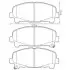 Тормозные колодки передние Honda Accord VIII, IX / Acura TLX Jurid 572635J (фото 1)