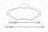 Гальмівні колодки передні Citroen Xantia CHAMPION 571757CH