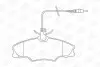 Гальмівні колодки передні Peugeot 406 CHAMPION 571897CH
