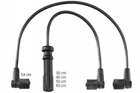 Комплект кабелей зажигания CHAMPION CLS236 (фото 1)