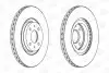 Гальмівний диск переднфй Fiat Tipo / Punto / Multipla / Alfa Romeo 145 / 146 / 155 CHAMPION 561508CH