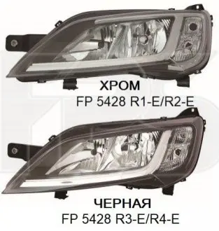 Фара передняя DEPO FP 5428 R1-E