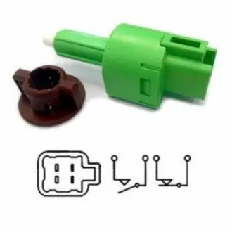 MEATDORIA MITSUBISHI Выключатель STOP-сигналов ASX,Outlander II,III,Citroen C-Crosser,Peugeot,Toyota Avensis,Camry,Land Cruiser 200,Rav 4 III,Yaris 05- MEAT & DORIA MEAT&DORIA 35102