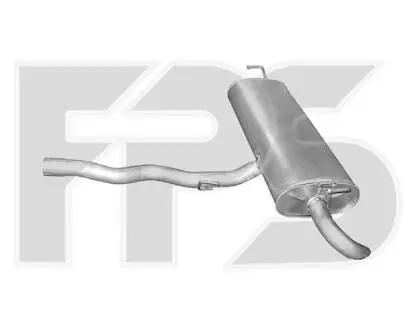 Глушитель POLMOSTROW FP 5015 G33