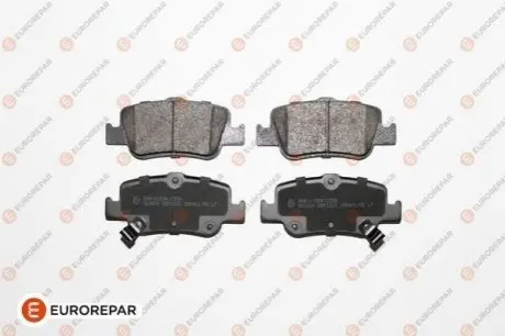 TOYOTA колодки гальмівні задн.Auris,Corolla 07- Eurorepar 1617269380