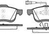 Гальмівні колодки перед. Doblo 10- (диск 305mm)(155.2x69.08x20.3) WOKING P10833.22