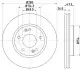 Диск тормозной передний Hyundai i30, Tucson/Kia Carens, Ceed, Cerato 1.6, 2.0 (10-) Nisshinbo ND6037K (фото 1)