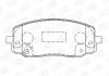 CHAMPION 572526CH Колодки тормозные дисковые передние HYUNDAI i10 I (PA) 07-|KIA PICANTO I (SA) 04-12 (572526CH) CHAMPION