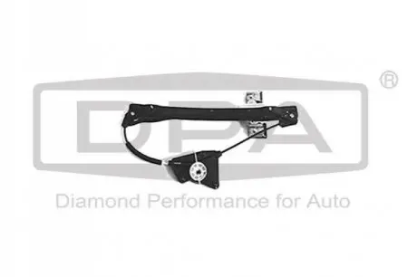 Стеклоподъемник передний без моторчика правый Skoda CITIGO/VW Up/Seat Mii (KF1) (11-) DPA 88371033102