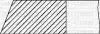 Комплект поршневих кілець (82,50/STD) OPEL Astra F/G, Vectra A 1.7D, FORD Escort, Fiesta 1.8D Yenmak 91-09807-000 (фото 3)