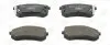 Колодки тормозные дисковые задние HYUNDAI i10 I (PA) 07-|KIA PICANTO I (SA) 04-12 CHAMPION 572527CH (фото 2)