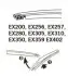 Щетка стеклоочистителя каркасная задняя 200mm (8\'\') ExactFit Rear Toyota Auris (E18) (EX200B) Trico EX200 (фото 3)