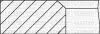 Комплект поршневих кілець Renault MASTER 2.5dCi 03- (89,50/ +0,5) (2,5/1,75/2,5) Yenmak 91-09159-050 (фото 1)
