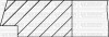 Комплект поршневих кілець (84,50/+0.50) (3,0/2,0/3,0) BMW E87 118d, E90 338d Yenmak 91-09629-050 (фото 2)