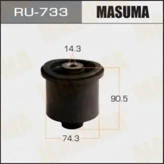 Фото 1 - сайлентблок задней балки Honda Civic (06-10), Fit (07-13), Jazz (09-13) MASUMA RU733 Сайлентблок задней балки Honda Civic (06-10), Fit (07-13), Jazz (09-13) MASUMA RU733 (фото 1)