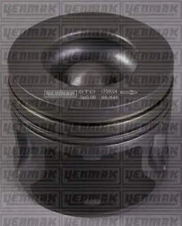 Поршень с кольцами і пальцем (размер отв. 89.91/STD) (V347/8 TDCI) Yenmak 31-03462-000